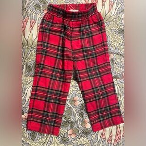 The Beaufort Bonnet Company TBBC red Sheffield pants in 3T
